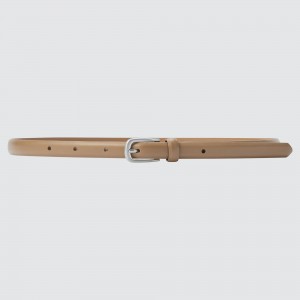 Beige Uniqlo Belt | XREUG-4236