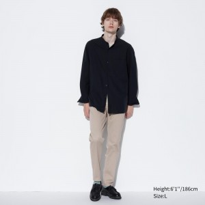 Beige Uniqlo Ultra Stretch Skinny Fit Colour Jeans | VXJUC-9683
