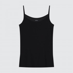 Black Uniqlo Airism Camisole Top | RIPOM-3180