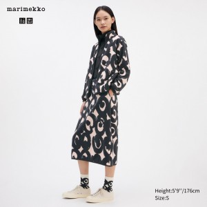Black Uniqlo Fleece Skirt | QGPKH-6958