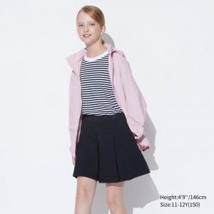 Black Uniqlo Girls Dry Sweat Mini Skort | AIQGH-1208
