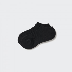 Black Uniqlo Heattech Short Thermal Socks | DISHY-2619