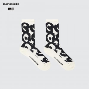 Black Uniqlo Heattech Thermal Socks | VAMRJ-8725