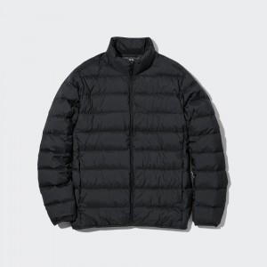 Black Uniqlo Ultra Light Down 3d Cut Jacket | DEMHV-8379