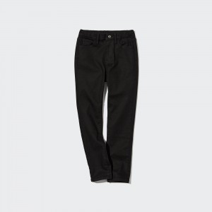 Black Uniqlo Ultra Stretch Soft Jeans | XABQS-9306