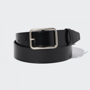 Black Uniqlo Wide Belt | HQUNL-0765