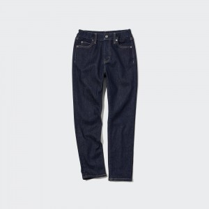Blue Uniqlo Super Soft Jeans | FQDTR-6895