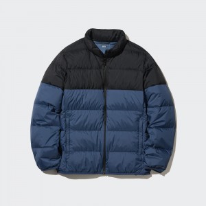 Blue Uniqlo Ultra Light Down Jacket 3d Cut | JNYQF-5487
