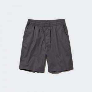 Dark Grey Uniqlo Dry Stretch Easy Shorts | WQJXG-1248