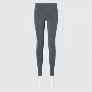 Dark Grey Uniqlo Heattech Ultra Warm Thermal Leggings | KHDAL-6907