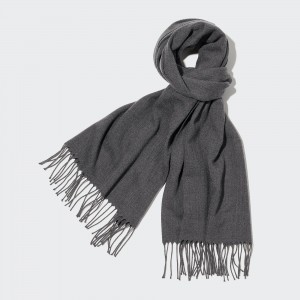 Grey Uniqlo Heattech Scarf | UARXE-3064