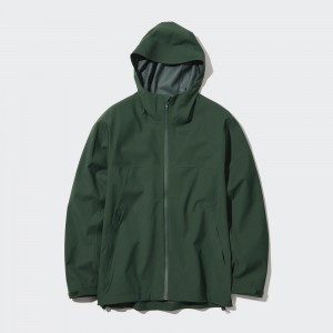 Olive Uniqlo Blocktech 3d Cut Parka | TUWER-5872