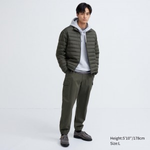 Olive Uniqlo Cargo Joggers | HQWJE-8351