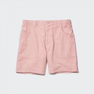 Pink Uniqlo Corduroy Shorts | DEOKG-0471