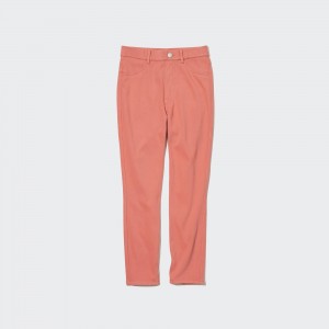 Pink Uniqlo Ultra Stretch High Rise Cropped Leggings | TSAYQ-5072