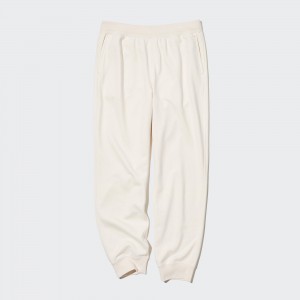 White Uniqlo Joggers | AYZFH-5706