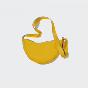 Yellow Uniqlo Round Mini Shoulder Bag | FIEBR-1579